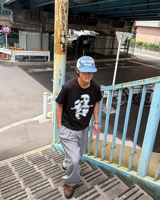 Face print T-shirt