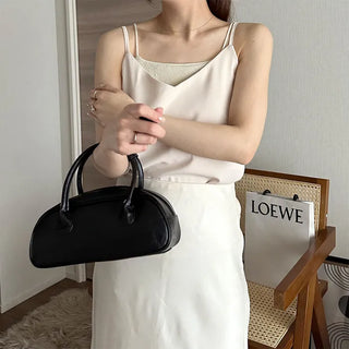 V-neck satin sleeveless top
