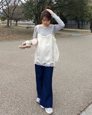 Lace Point Sleeveless