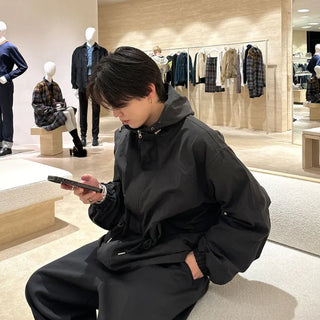 (Unisex) Oversized Hooded Jumper