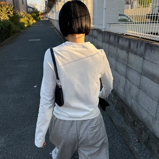 Basic brushed cotton T-shirt