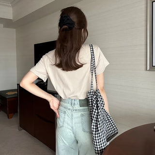 Basic round neck T-shirt