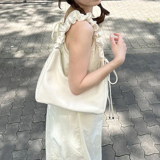 Shirring Ribbon Tote Bag