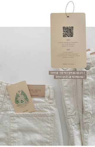 Natural Cream Cotton Shorts - 4 sizes