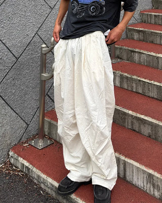 Linen balloon pants