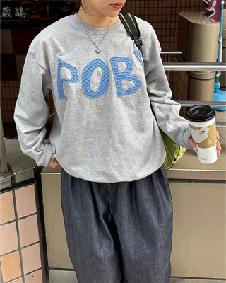 (Unisex) POBA Washing Sweatshirt