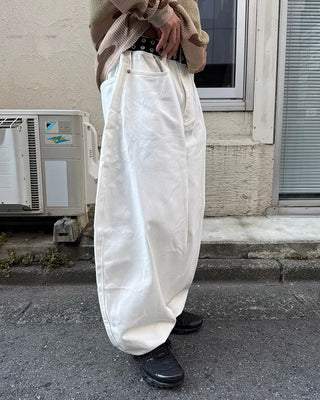 Balloon cotton pants