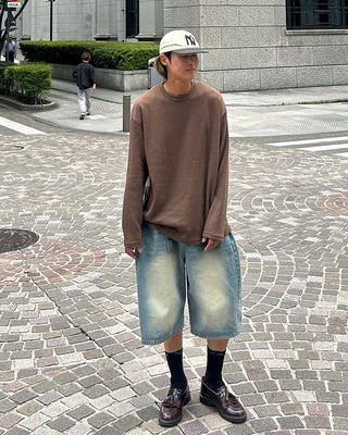 Round Neck Long Sleeve Knit