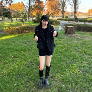 Sheepskin vest jacket