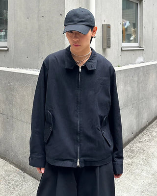 Side pocket zip-up jacket