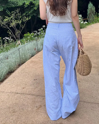 Striped Easy Pants