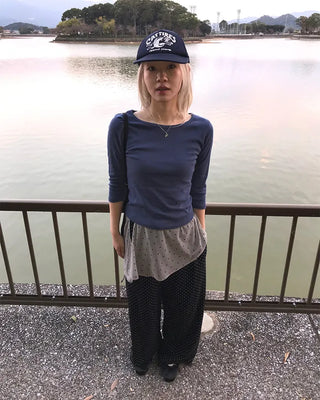 Polka Dot Waist String Pants