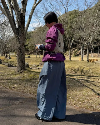 Oversized windbreaker