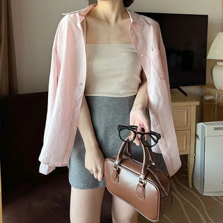 Basic Square Sleeveless Top
