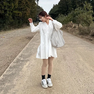 Tiered mini dress