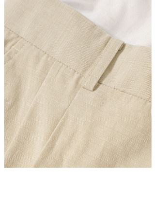 [CULTUM] Wide Leg Pleated Trousers
