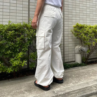 Nylon pocket jogger pants
