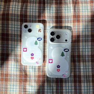[MADE] Winter Little Pieces - Frosted Jelly Case