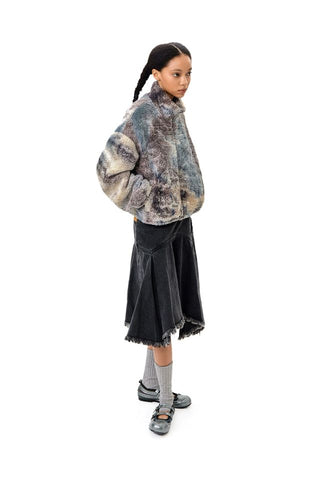 CONP Tie-Dye Sherpa Coat