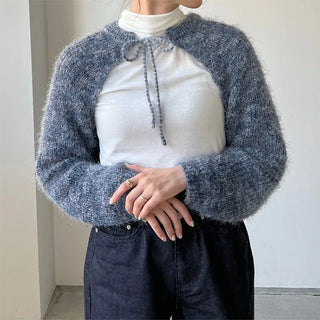 Mixed Bolero Cardigan