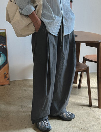Need Balloon Wide Elastic Waist Pants (4 colors, L~XL)