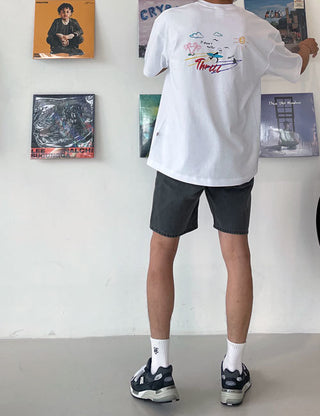 Thrill Print Short Sleeve T-shirt (SUPIMA COTTON)