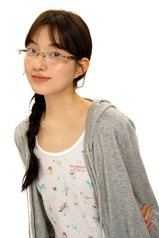 [Moromoro2] Handmade Patch Hooded Zip-Up  Cardigan