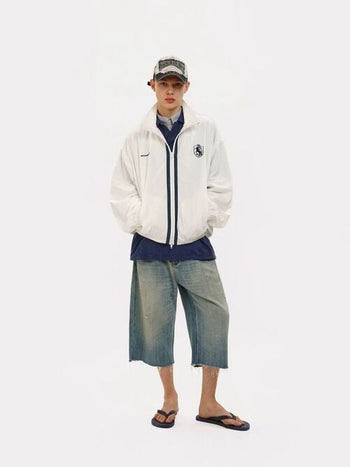 [MASONPRINCE] Crest Logo Sport Track Jacket