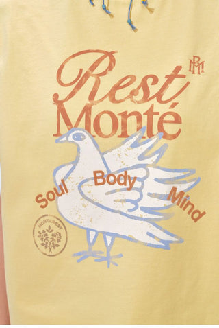 [Monterest] Washed Peace Dove Print T-Shirt