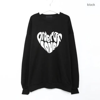 Heart logo sweatshirt