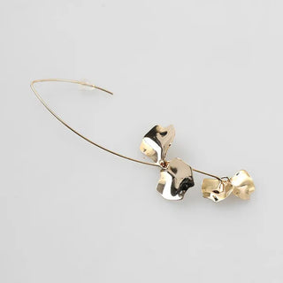 Gold drop earrings