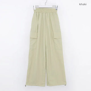 Side pocket nylon pants