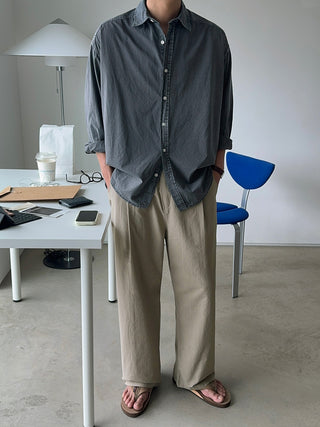 Biya Pigment Linen Shirt