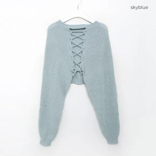 2-way knit bolero cardigan