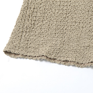 Textured halter self tie v neck hollow out cut out maxi dress