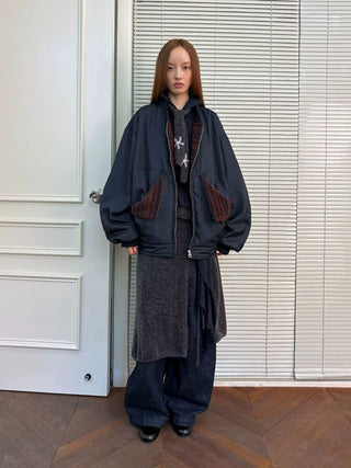 [NeverSeez] Mohair Blend Knit Set