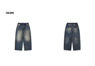 [MASONPRINCE] Durable Washed Jeans