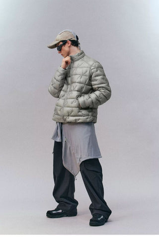 [Monterest] Packable Stand Collar Down Jacket