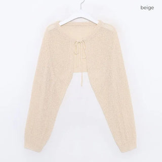 Ribbon strap bolero