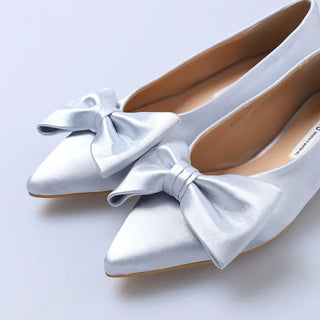 Big Ribbon Flat Shoes