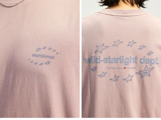 [Monterest] Quick-Dry Star Print Long Sleeve Tee
