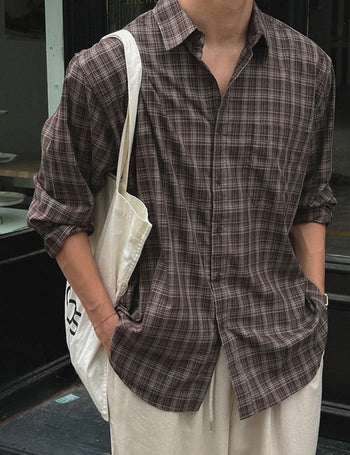 Atelier Summer Check Shirt (2 colors, M~L)