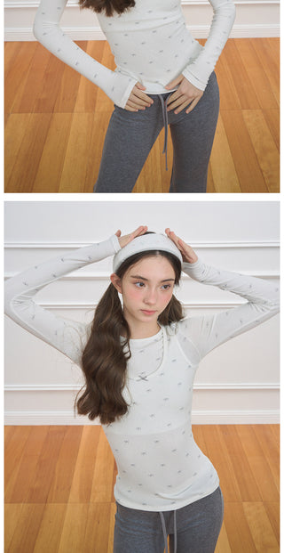 [NECY] Fake Layer Full Ribbon T