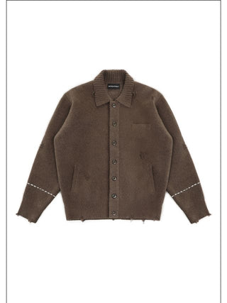 MASONPRINCE Collar Button Cardigan