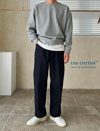 [Limited Quantity] Good Fit USA Cotton Sweatshirt (High Q)