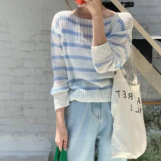 Striped Boucle Knit