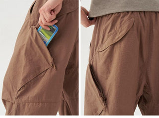 [Monterest] Enzyme Washed Wide Leg Work Pants