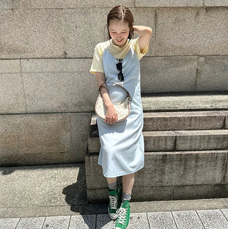 Back-cross camisole dress