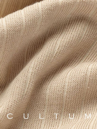 [CULTUM] Mercerized Cotton Ribbed Business Socks