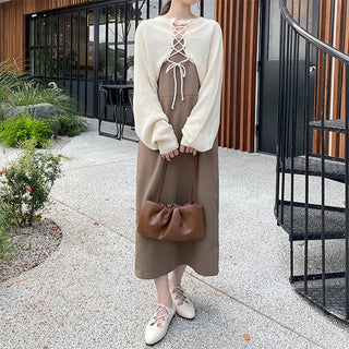 2-way knit bolero cardigan